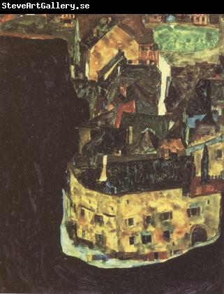 Egon Schiele City on the Blue River II (mk12)